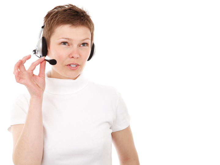 call center operator headset